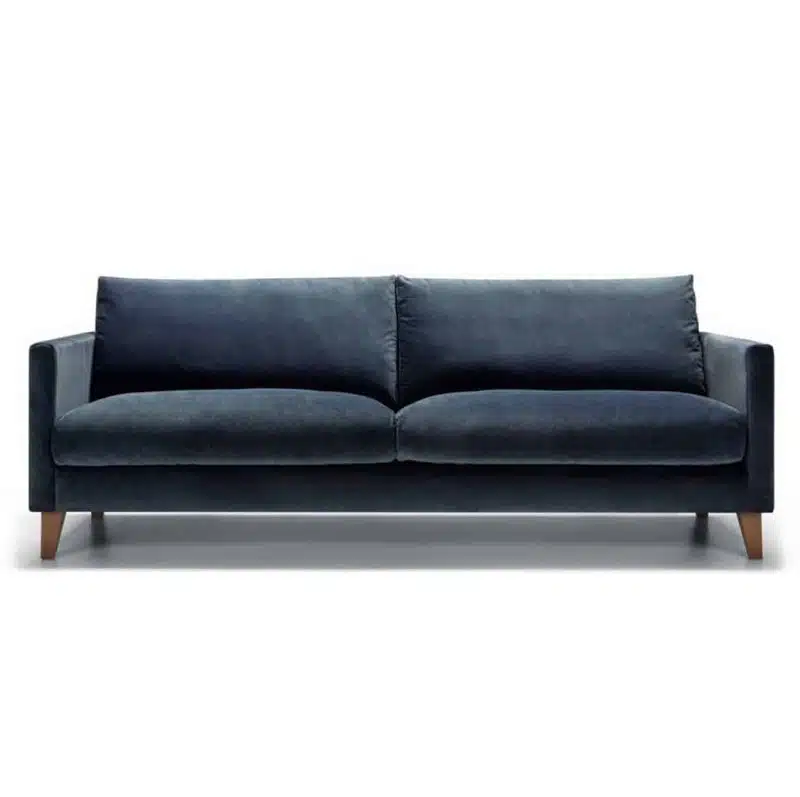 Impulse 3 Seater Sofa Blue DeFrae Contract Furniture