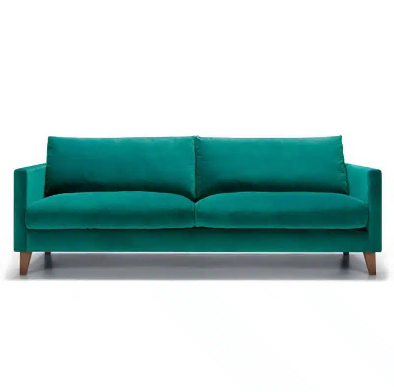 Impulse 3 Seater Sofa Green DeFrae Contract Furniture