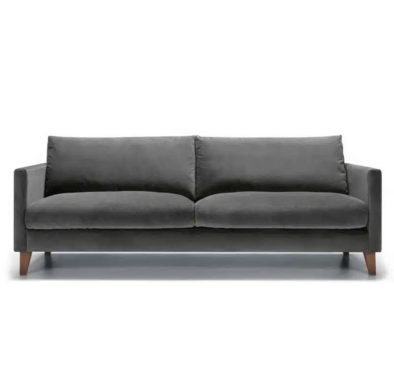 Impulse 3 Seater Sofa Grey DeFrae Contract Furniture