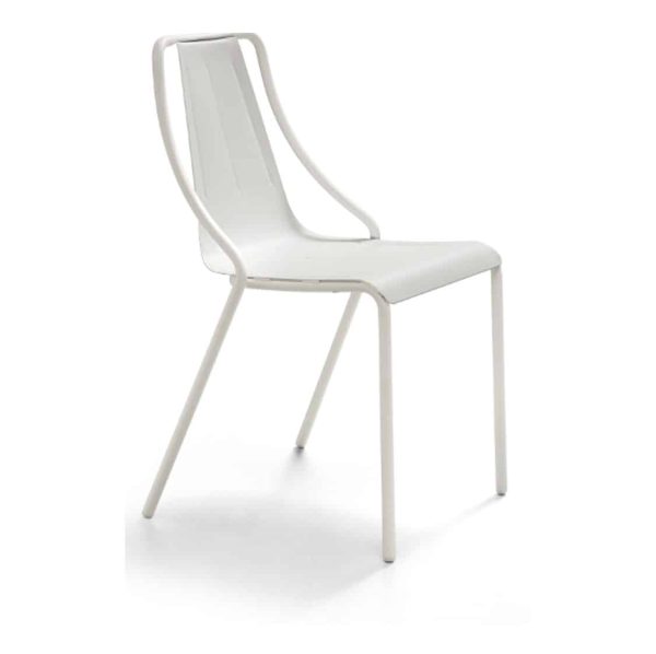 Ola Stackable Side Chair Midj available from DeFrae Contract Furniture Outside Use