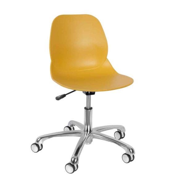 Shoreditch Office Chair DeFrae Contract Furniture Office Mustard