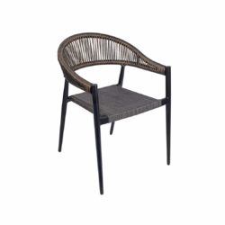 Vienna Armchair DeFrae Contract Furniture Roped Back woven seat
