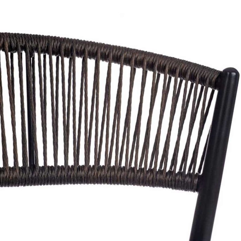 Vienna Side Chair back detail DeFrae Contract Furniture