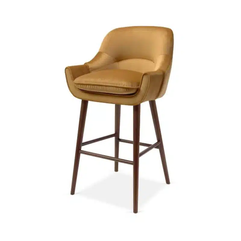 Ada Bar Stool DeFrae Contract Furniture mustard