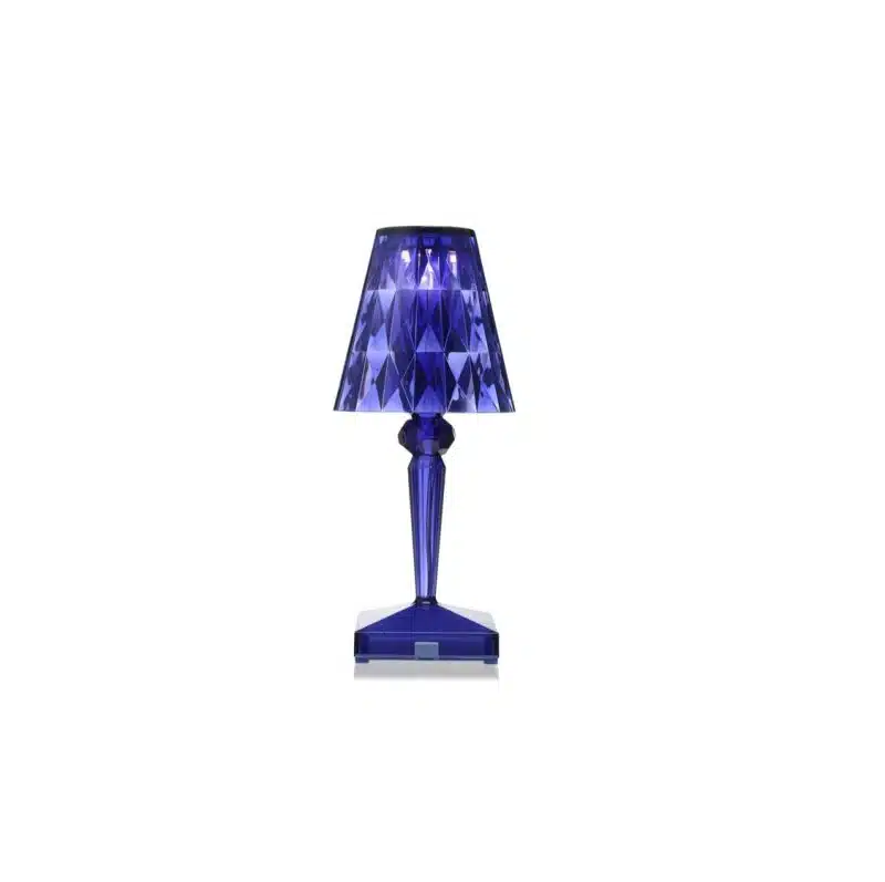 Battery Table Lamp from Kartell at DeFrae Contract Furniture Blue