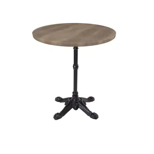 Bistro 4 Leg Table Base Dining Height Round Top