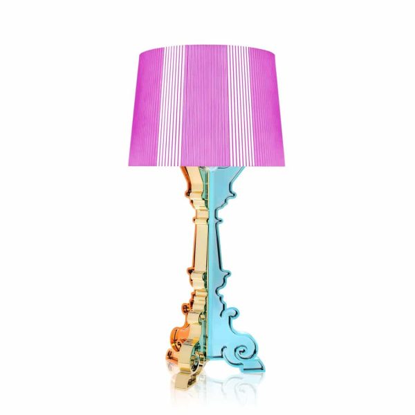 Bourgie Table Lamp from Kartell at DeFrae Contract Furniture Multi colour fuchsia