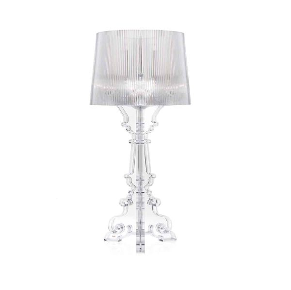Bourgie Table Lamp from Kartell at DeFrae Contract Furniture Transparent Crystal