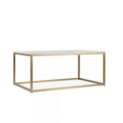 Fountain coffee table R DeFrae Contract Furniture brass frame 2