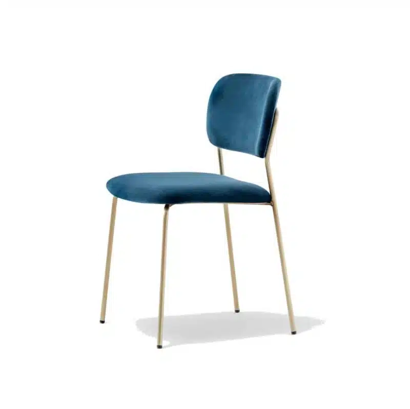 Jazz side chair from Pedrali at DeFrae Contract Furniture Blue