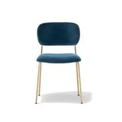 Jazz side chair from Pedrali at DeFrae Contract Furniture Head On Blue