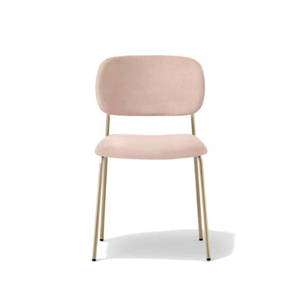 Jazz side chair from Pedrali at DeFrae Contract Furniture Pink