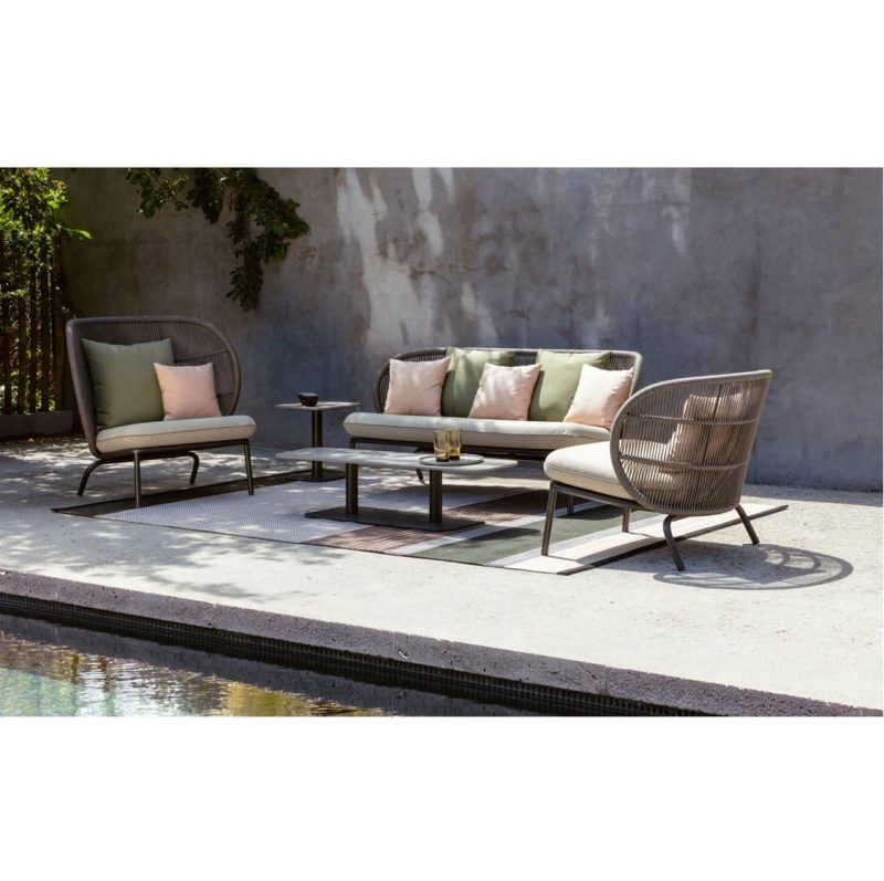 Kodo Sofa and Cocoon Lounge Armchair Vincent Sheppard DeFrae Contract Furniture In Situ 2