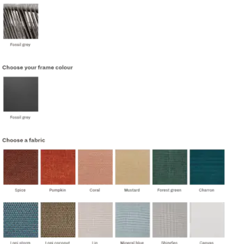 Kodo Outdoor Sofa Colour Options