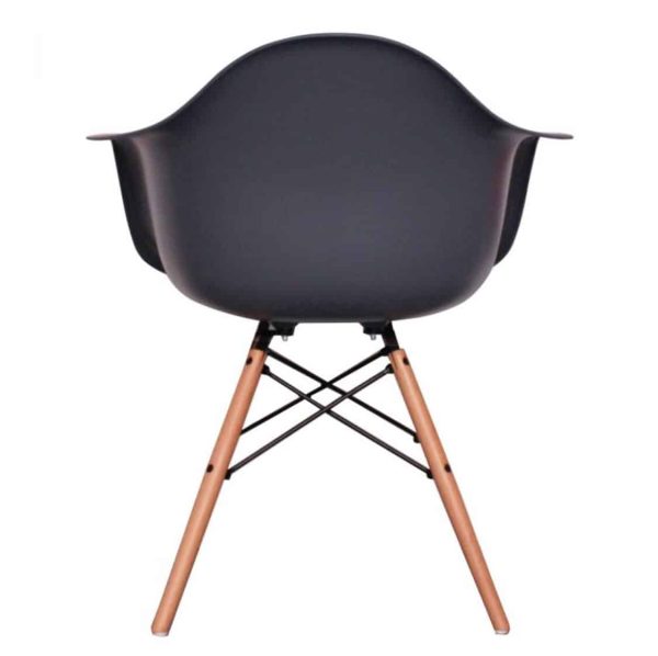 Lyon Armchair DeFrae Contract Furniture Dark Gray