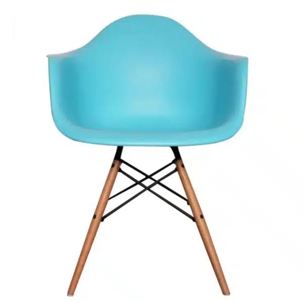 Lyon Armchair DeFrae Contract Furniture Pearl Blue