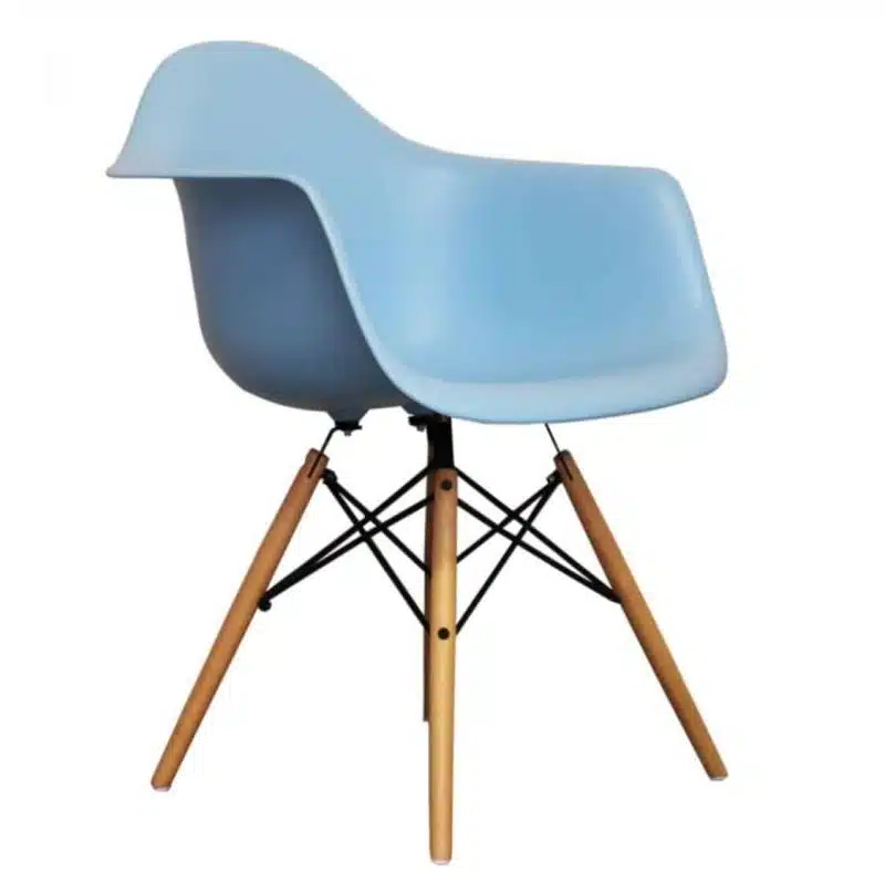 Lyon Armchair DeFrae Contract Furniture Sky Blue