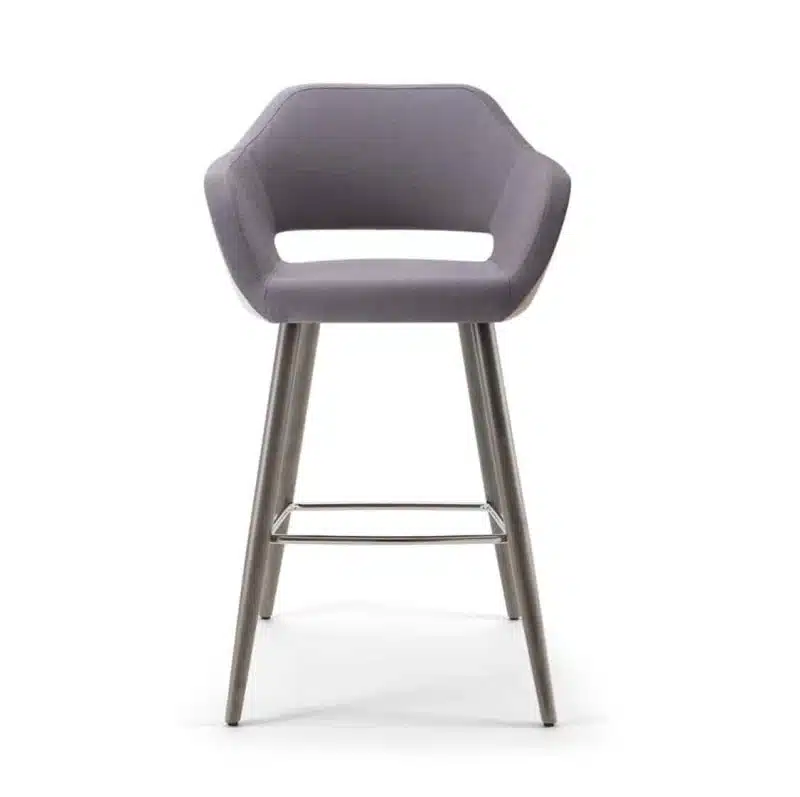 Manu Bar Stool 07 101 Base DeFrae Contract Furniture