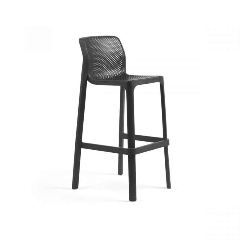 Net Bar Stool DeFrae Contract Furniture Black