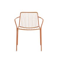 Nolita armchair 3655 Pedrali at DeFrae Contract Furniture Red