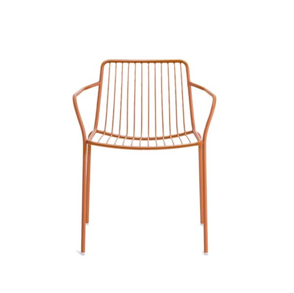 Nolita armchair 3655 Pedrali at DeFrae Contract Furniture Red