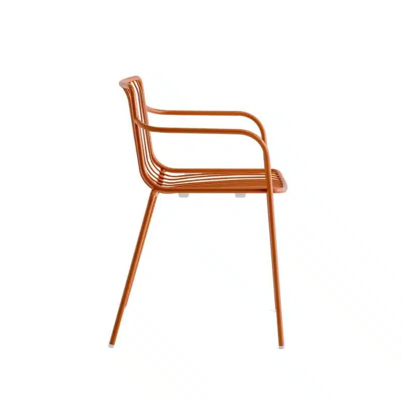 Nolita armchair 3655 Pedrali at DeFrae Contract Furniture Rose Side View