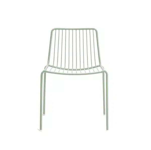 Nolita side chair 3650 Pedrali at DeFrae Contract Furniture Sage Green