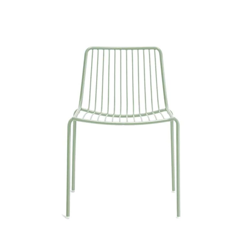 Nolita side chair 3650 Pedrali at DeFrae Contract Furniture Sage Green