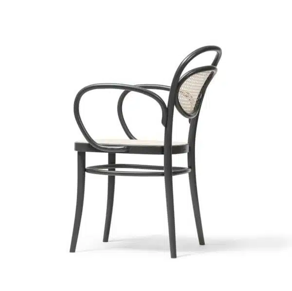 Twenty Armchair 20 Bentwood Classic Armchair with cane seat and back DeFrae Contract Furniture