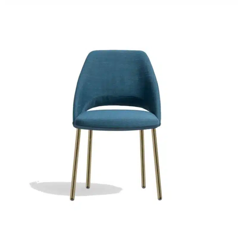 Vic 656 side chair from Pedrali at DeFrae Contract Furniture Blue