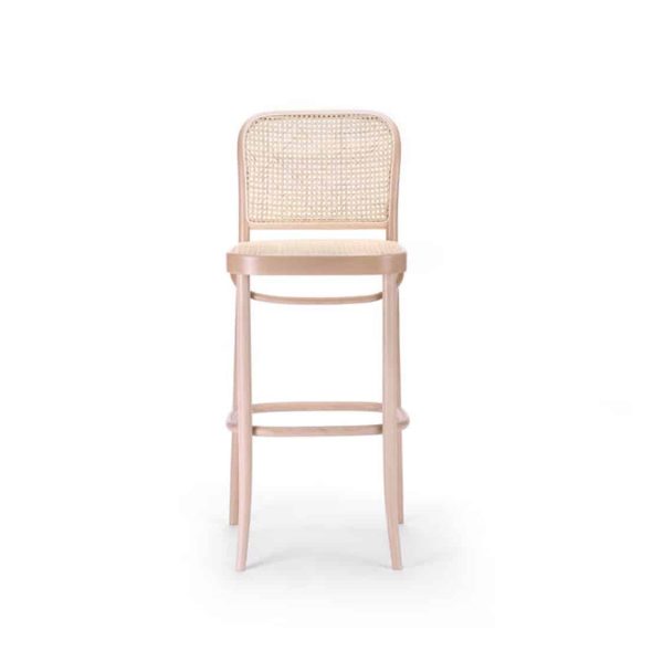 Cane Bar Stool 811 Natural DeFrae Contract Furniture 2