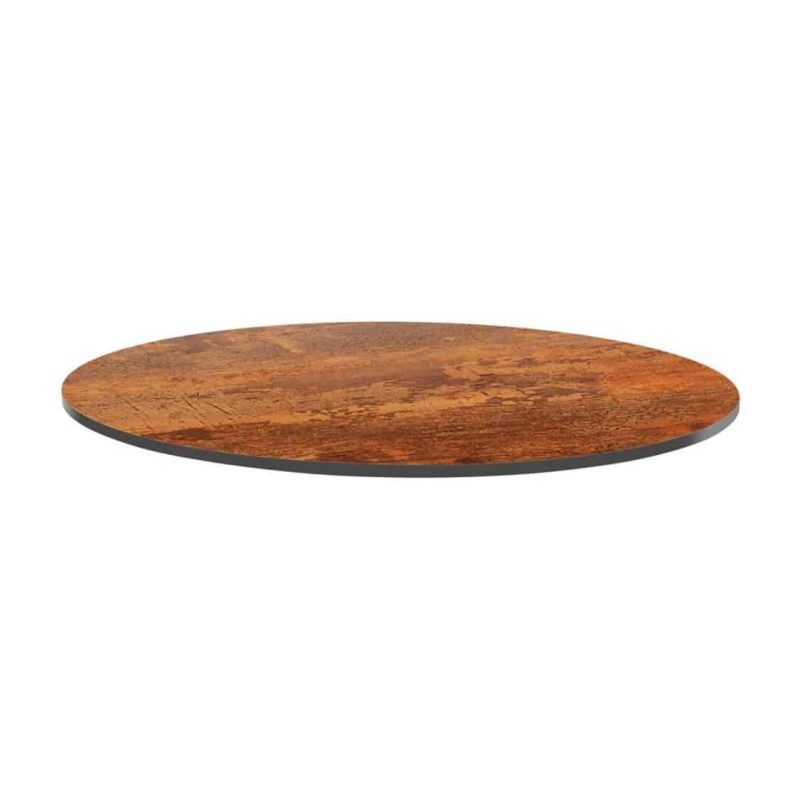 Copper Laminate Table Tops DeFrae Contract Furniture Round