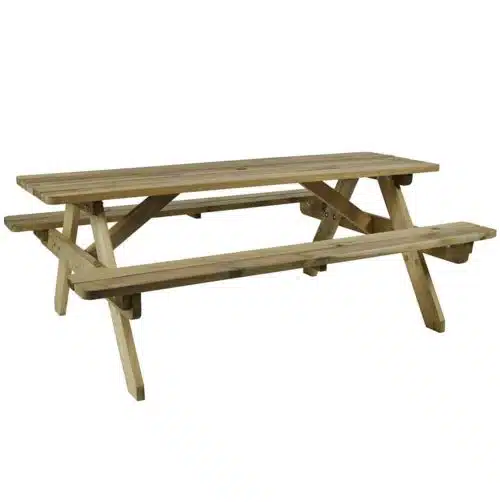 Picnic Tables 6 Seater Rectangular DeFrae Contract Furniture Outside Furniture