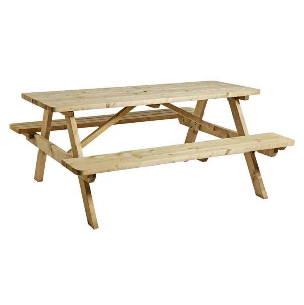 Picnic Tables 8 Seater Rectangular DeFrae Contract Furniture Outside Furniture