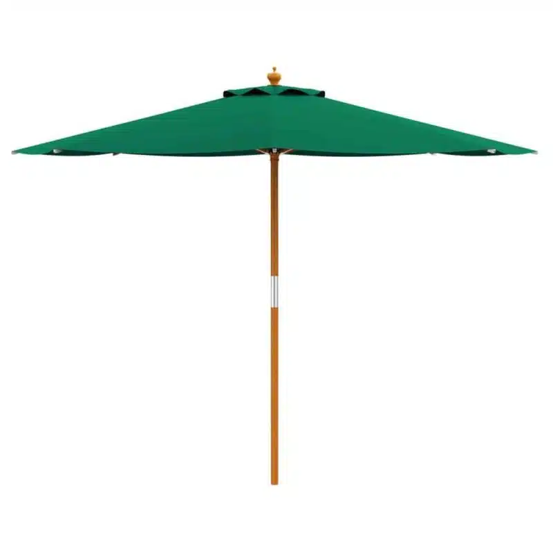 Prince Parasol For Outdoor Garden or Contract Use in Green