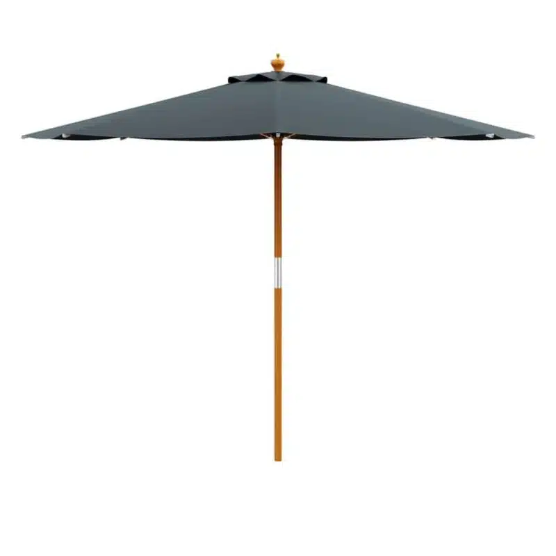 Prince Parasol For Outdoor Garden or Contract Use in Grey