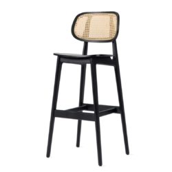 Titus bar stool Vincent Sheppard at DeFrae Contract Furniture Cane Seat and Back