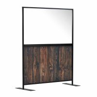 Aurora Screen 1500 Rustic Wood