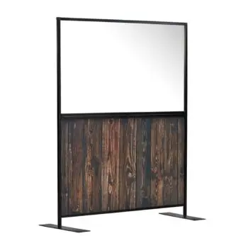 Aurora Screen 1500 Rustic Wood