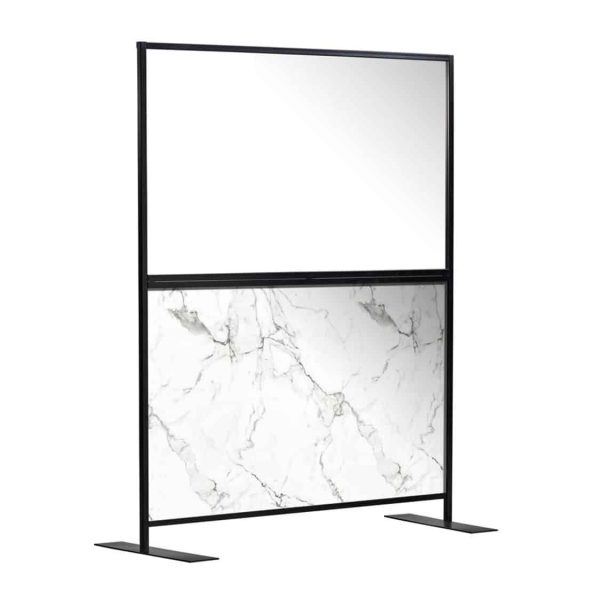 Aurora Screen 1500 Carrara Marble
