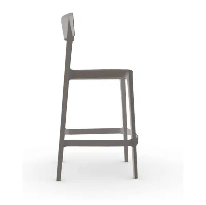 Skin Bar Stool Calligaris at DeFrae Contract Furniture Taupe