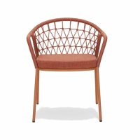 Panarea Armchair 3675 Pedrali at DeFrae Contract Furniture Hero Red
