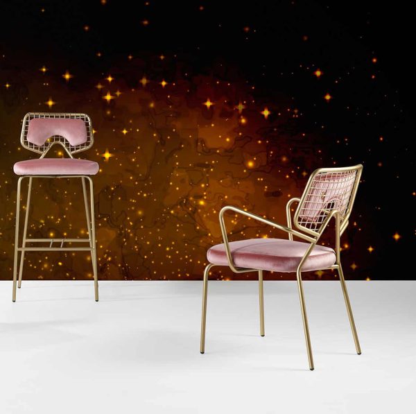 Planet S1 Armchair and Bar Stool DeFrae Contract Furniture Range