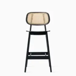 Titus counter stool Vincent Sheppard at DeFrae Contract Furniture Cane Seat and Back