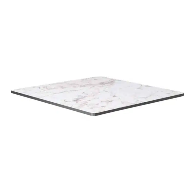 Extrema Carerra Marble Effect Outdoor Tabletops DeFrae Contract Furniture Square