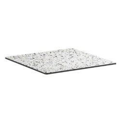 Extrema Mixed Terrazzo Effect Outdoor Tabletops DeFrae Contract Furniture Square