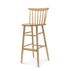 Wand Bar Stool Spindle Back DeFrae Contract Furniture Natural