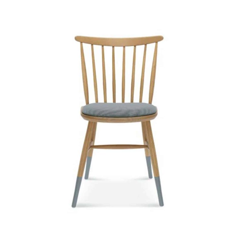 Wand Side Chair Spindle Back DeFrae Contract Furniture