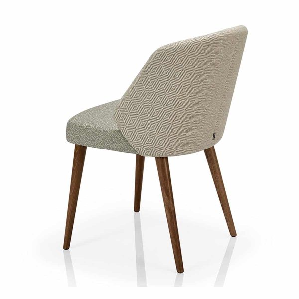 Alissa A970 ST Side Chair DeFrae Contract Furniture Back View