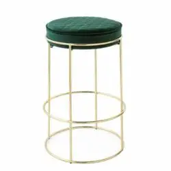 Atollo Ottoman Bar Stool by Calligaris at DeFrae Contract Furniture Forest Green